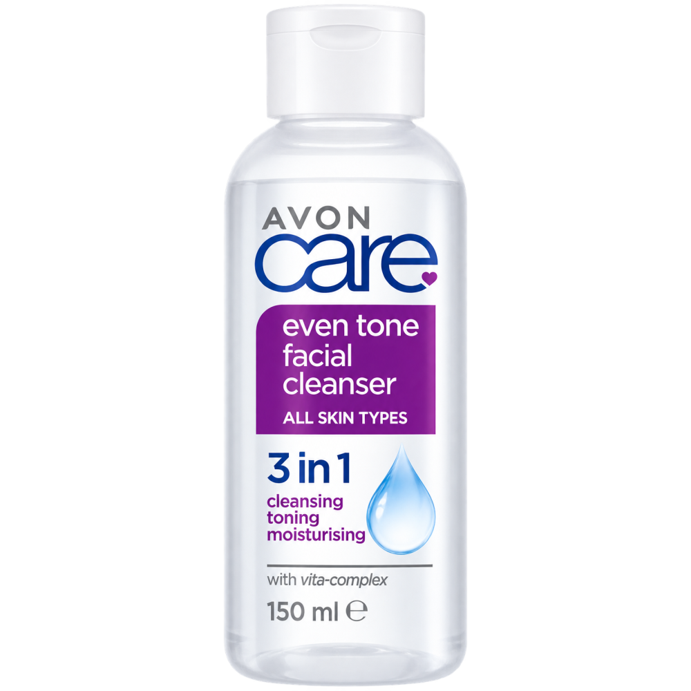 Avon care Even tone kasvojen puhdistusgeeli 3 in 1 150ml