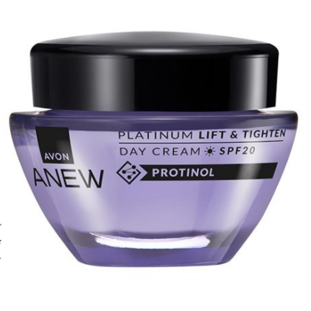 Anew Platinum kohottava Päivävoide Protinolilla SPF 20