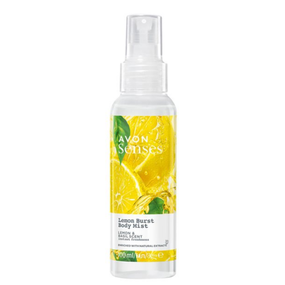 Senses Vartalosuihke Lemon Burst 100ml