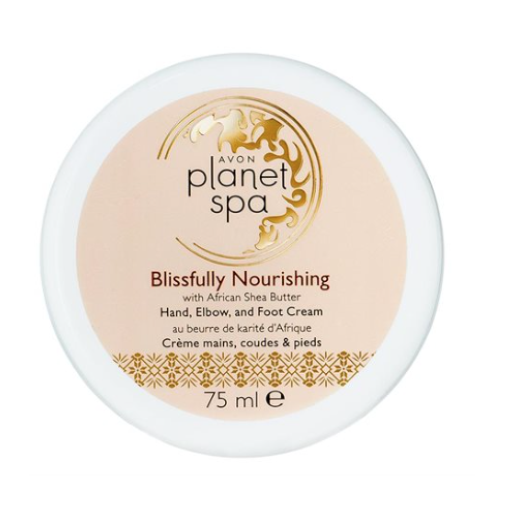 Planet Spa Blisfully Nourishing käsi,- kyynärpää ja jalkavoide 75ml 
