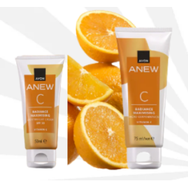 Anew C-vitamiinisetti päivävoide SPF 50 50ml + Mikrokuorinta kasvoille 75ml