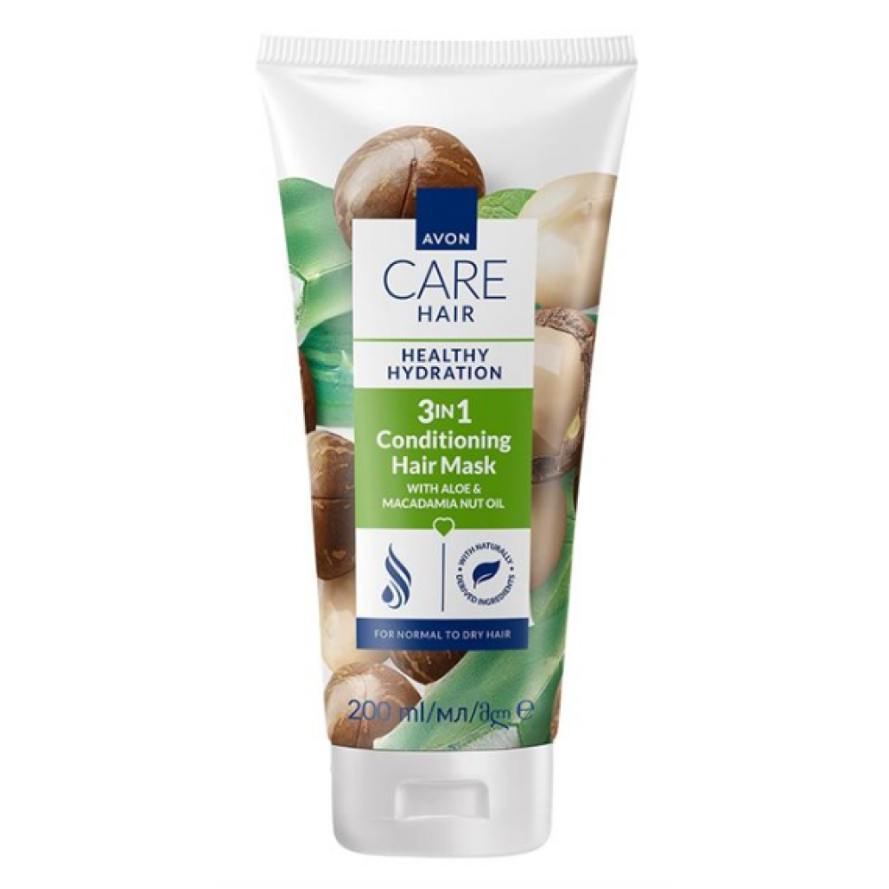 Avon Care Hiusnaamio Kosteuttava 3-in-1 200ml