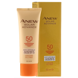 Anew Solar Advance aurinkovoide, joka mattaistaa SPF 50 2023