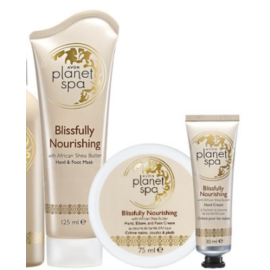 Planet Spa Blisfully Nourishing tuotesetti JOULUKUVASTO