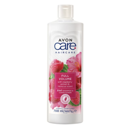 AVON CARE Shampoo&hoitoaine 2in1 vadelma&hibiscus 700ml