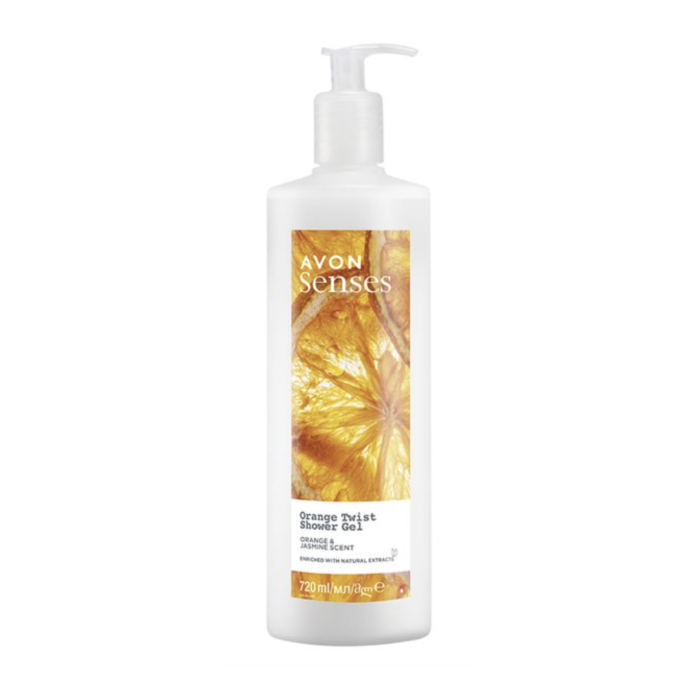 Senses Orange Twist Suihkugeeli 720ml