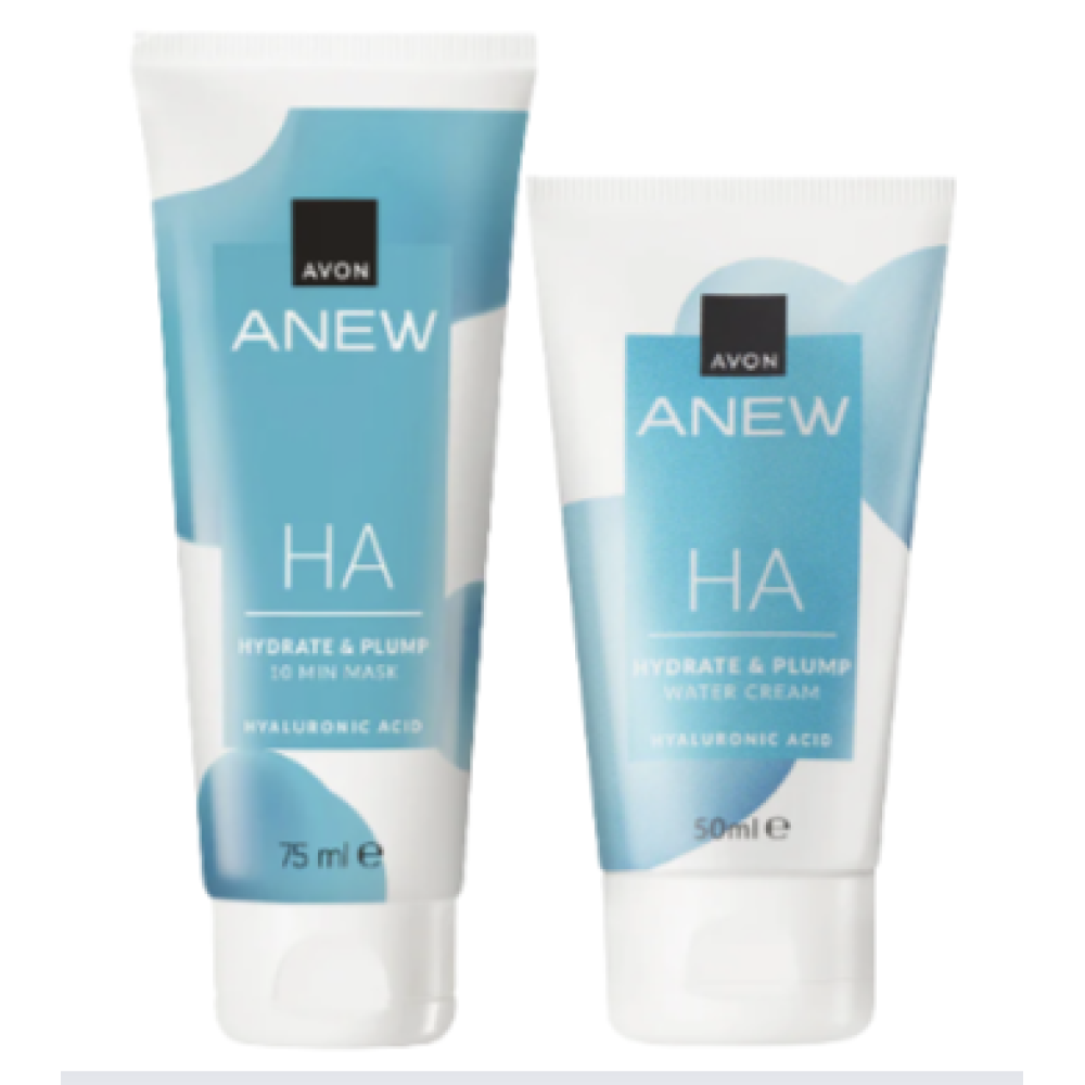 Anew HA D-vitamini & Hyaluronihappovoide 50ml + 10ml kosteuttava kasvonaamio 75ml SETTI
