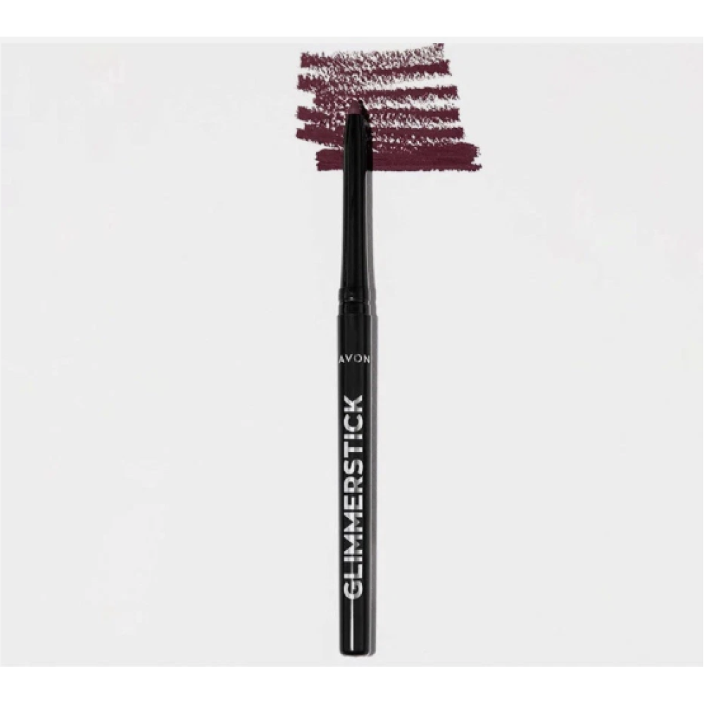 Huultenrajauskynä Glimmerstick Deep Plum 