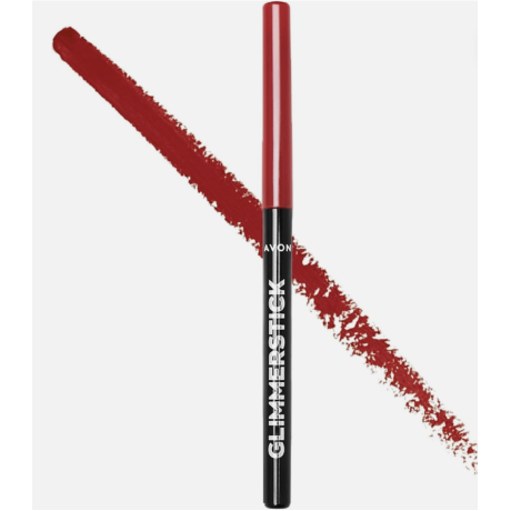 Huultenrajauskynä Glimmerstick Ruby Shock