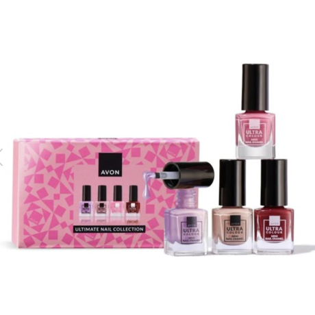 Kynsilakkasetti ULTIMATE NAIL (sis. 4 x 5ml kynsilakat)