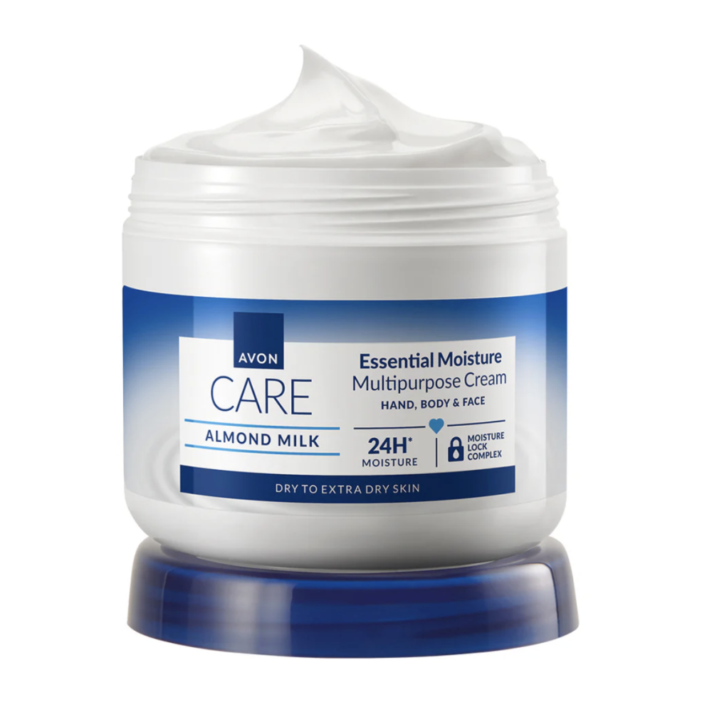 Avon Care Yleisvoide Almond Milk Essential Moisture 400ml Erittäin kuivalle iholle