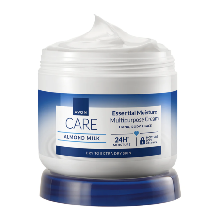 Avon Care Yleisvoide Almond Milk Essential Moisture 400ml Erittäin kuivalle iholle