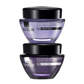 Anew Platinum SETTI kohottava Päivävoide 10 x Protinolilla SPF 20 50ml + kohottava Yövoide 10 x Protinol 50ml