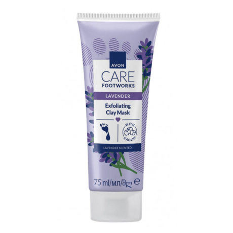 Foot Works Laventelinen kuorintanaamio jaloille 75ml