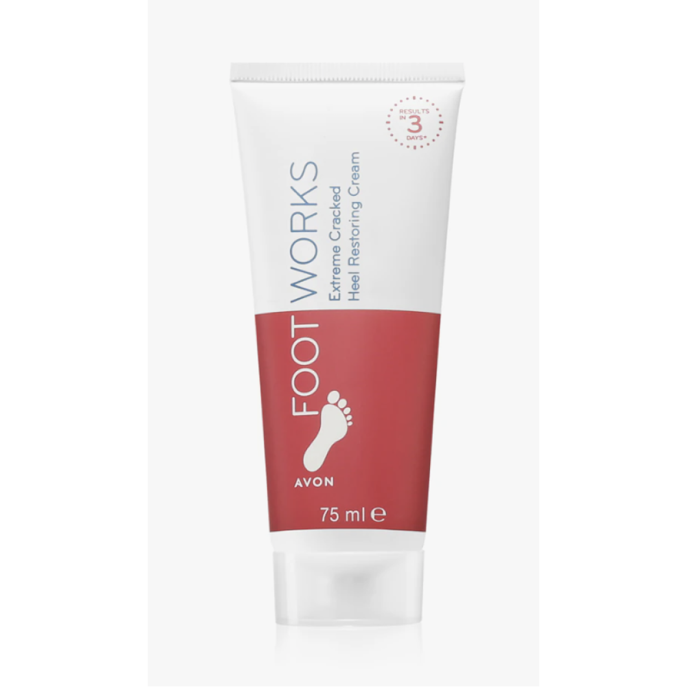 Foot Works palauttava extreme-voide halkeileville kantapäille 75 ml 