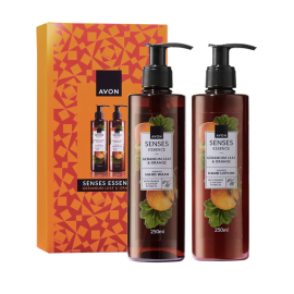Senses ESSENCE Huonetuoksusetti sis. Gearnium Leaf&Orange 100ml ja Lemongrass&Coconut 100ml