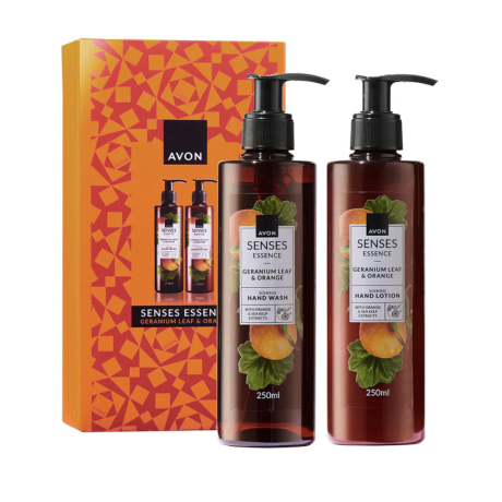 Senses ESSENCE Huonetuoksusetti sis. Gearnium Leaf&Orange 100ml ja Lemongrass&Coconut 100ml