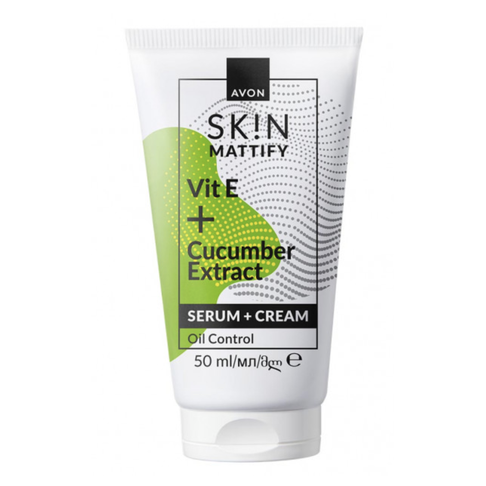 SKIN Mattapintaistava seerumi ja kasvovoide 2in1 50ml