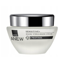 Anew Kollageenia tehostava ja rauhoittava Sensitive+ kasvovoide  herkkäihoisille 10 x Protinolilla 50ml