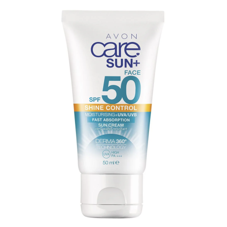 AVON CARE SUN+ Mattapintaistava Aurinkovoide kasvoille SPF50 50ml 