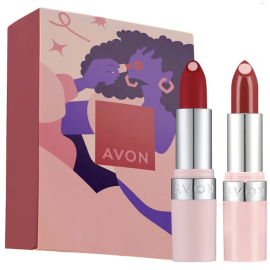 Huulipunasetti Hydramatic Red matte & Shine Duo Lahjasetti 2 x 3.6g