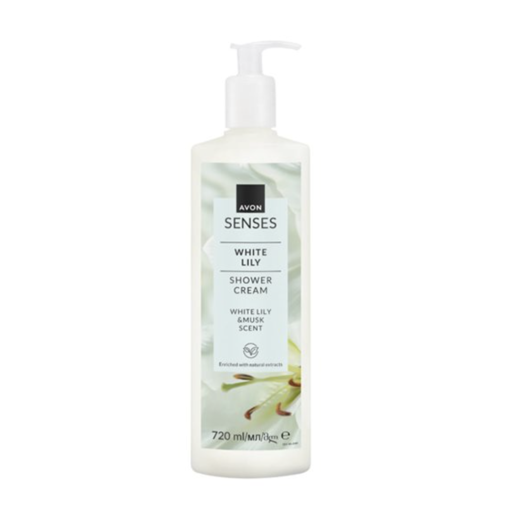 Senses White Lily voidemainen suihkugeeli 720ml