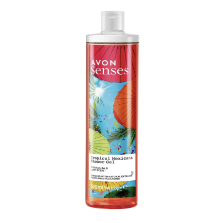 Senses Tropical Mexicana 500ml Suihkugeeli