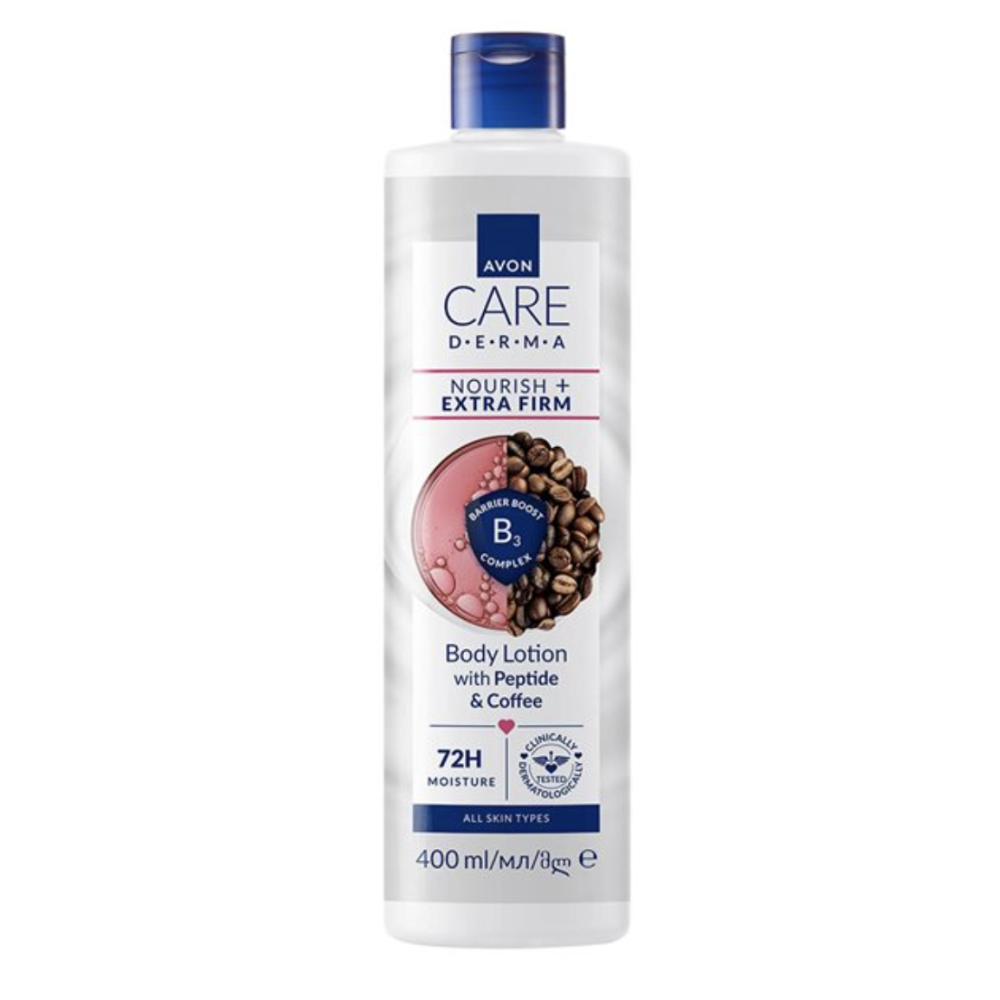 Avon Care Vartalovoide DERMA NOURISH + EXTRA FIRM kiinteyttävä vartalovoide 400ml