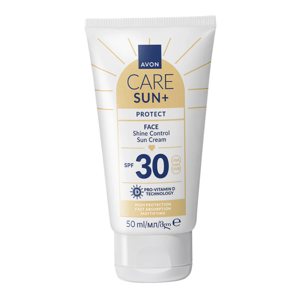 AVON CARE SUN+ Mattapintaistava Aurinkovoide kasvoille SPF30 50ml