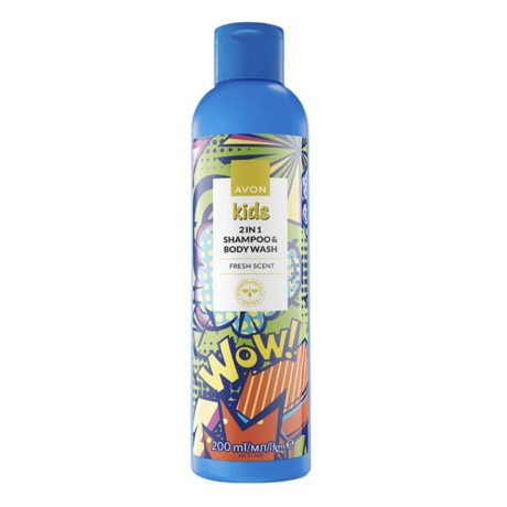 AVON Kids 2in1 Shampoo&Hoitoaine FRESH 200ml