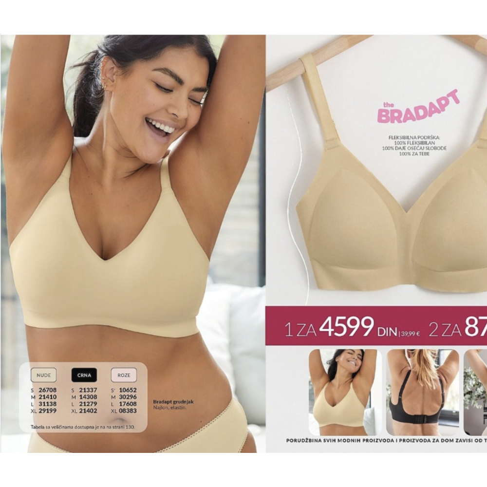 Rintaliivit AVON Bradapt Bra koko L