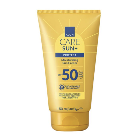 AVON CARE SUN+ Kosteuttava Aurinkovoide SPF50 150ml