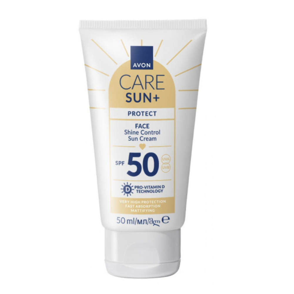 AVON CARE SUN+ Mattapintaistava Aurinkovoide kasvoille SPF50 50ml