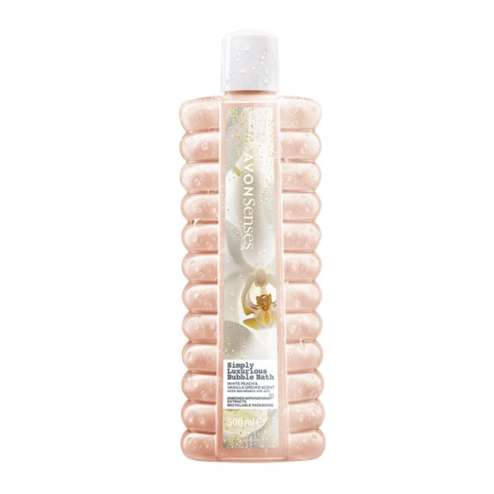 Senses Kylpyvaahto Simply Luxurious Persikka & Vaniljankukka 500ml
