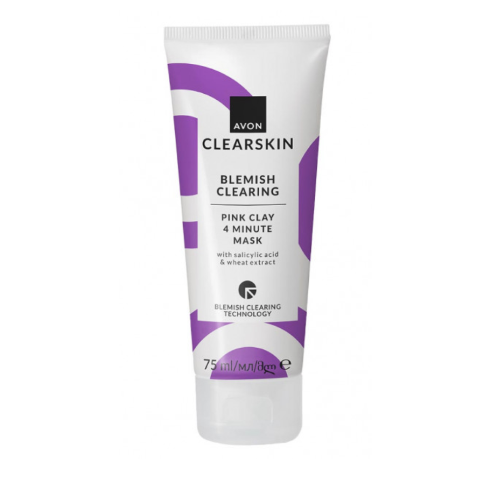 Clearskin Blemish Clearing Pink Clay 4 minuutin tehonaamio  75ml