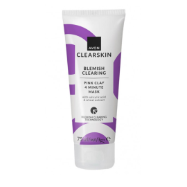 Clearskin Blemish Clearing Pink Clay 4 minuutin tehonaamio  75ml