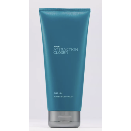 ATTRACTION CLOSER Suihkugeeli Miehille 200ml