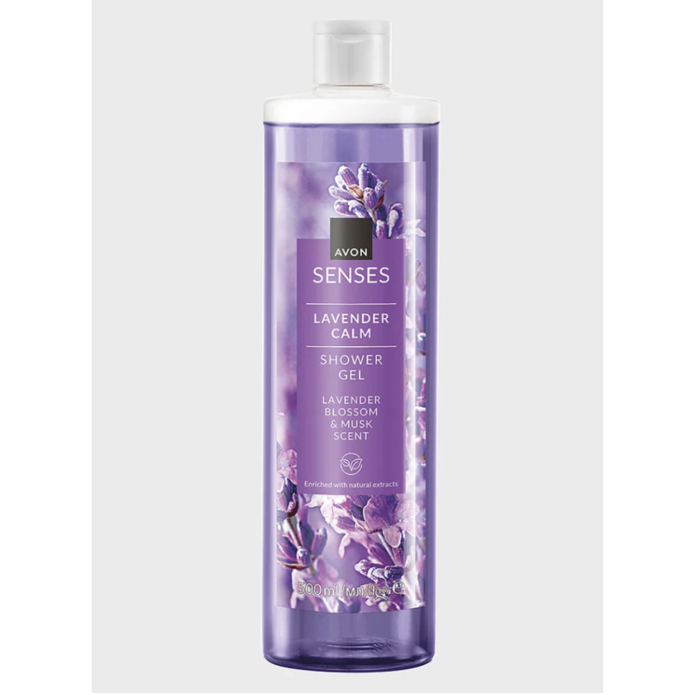 Senses Lavender Calm Suihkugeeli 500ml 