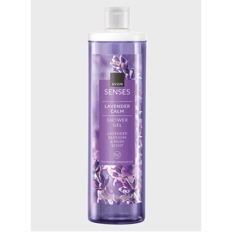 Senses Lavender Calm Suihkugeeli 500ml 