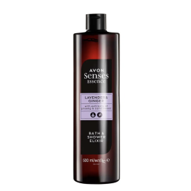 Senses ESSENCE Lavender&Ginger Kylpy- ja Suihkueliksiiri 500ml