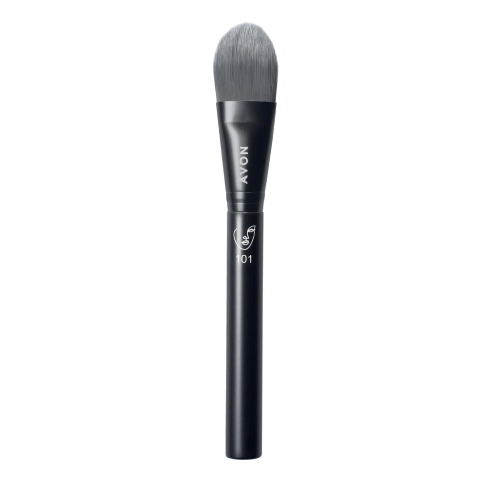 Meikkisivellin Flat Foundation Brush / Litteä meikkivoidesivellin N101 