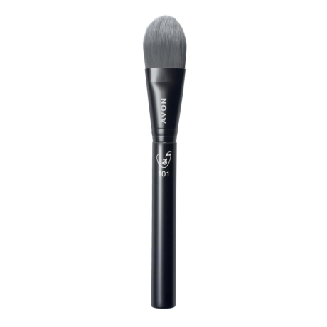 Meikkisivellin Flat Foundation Brush / Litteä meikkivoidesivellin N101 