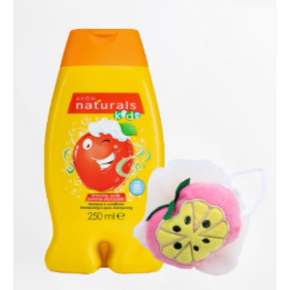 Naturals kids Amazing Apple shampoo,- ja hoitoaine 250ml