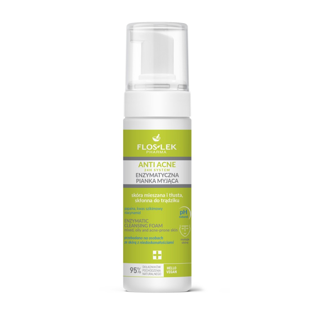 ANTI ACNE 24h puhdistusvaahto rasvaiselle iholle 150ml