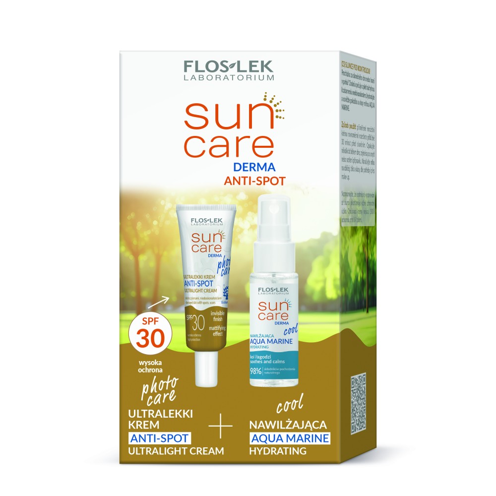 DERMA aurinkosuoja 30SPF 30ml+ suihke 30ml SETTI 