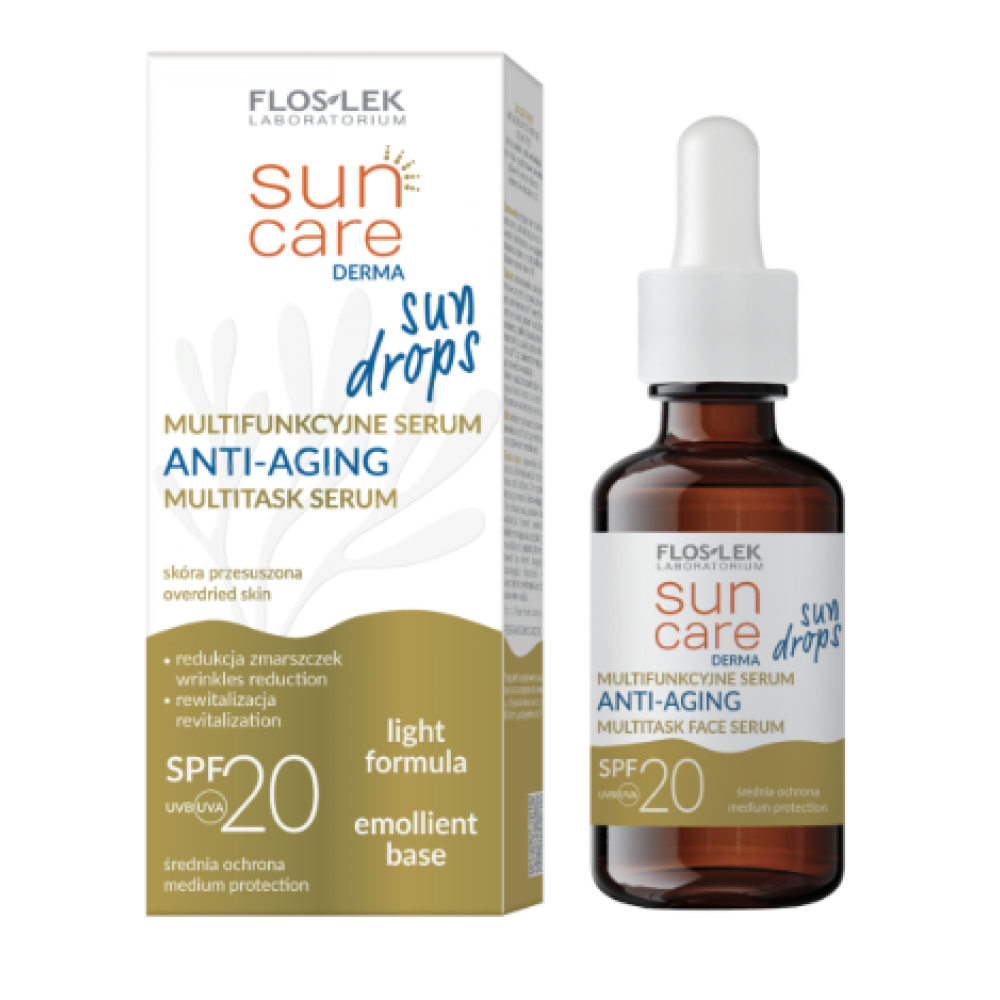 DERMA Sun Care AURINKOTIPAT Moniteho-seerumi SPF20, 30ml 