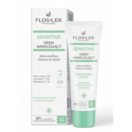 SENSITIVE Kosteuttava kasvovoide herkälle iholle 50ml