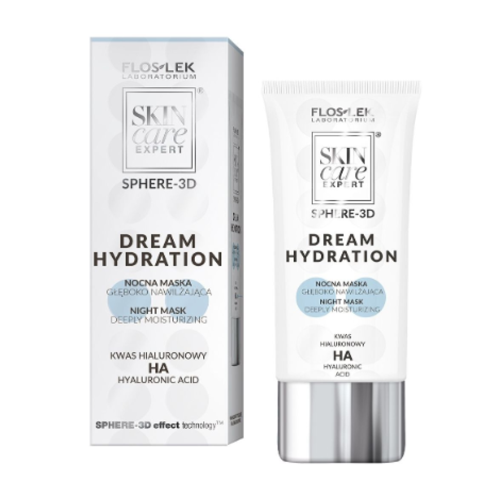 SKIN CARE EXPERT® SPHERE-3D Yönaamio – syväkosteuttaja hyaluronihapolla – 50 ml