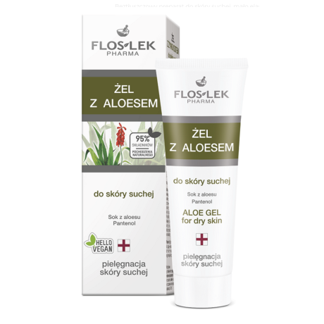 Aloe Vera geeli kasvoille 50ml