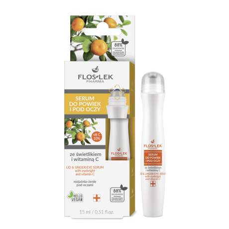 Seerumi silmänympärysalueelle C-vitamiini ja silmäruoho 15 ml